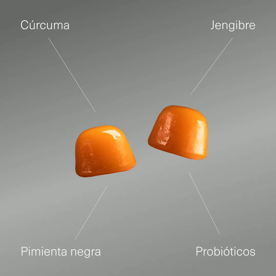 Cúrcuma con Probióticos en gominolas
