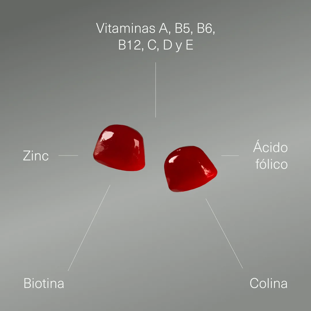 Multivitaminas en gominolas