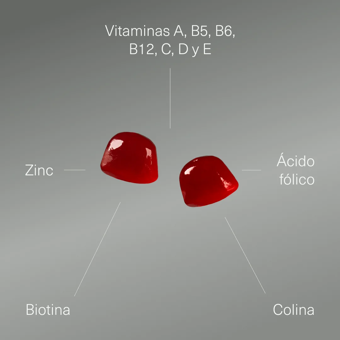 Multivitaminas para niños en gominolas