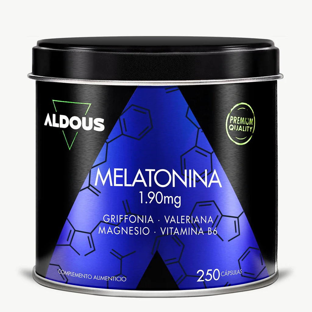 Melatonina con Magnesio, Griffonia, Valeriana y Vitamina B6