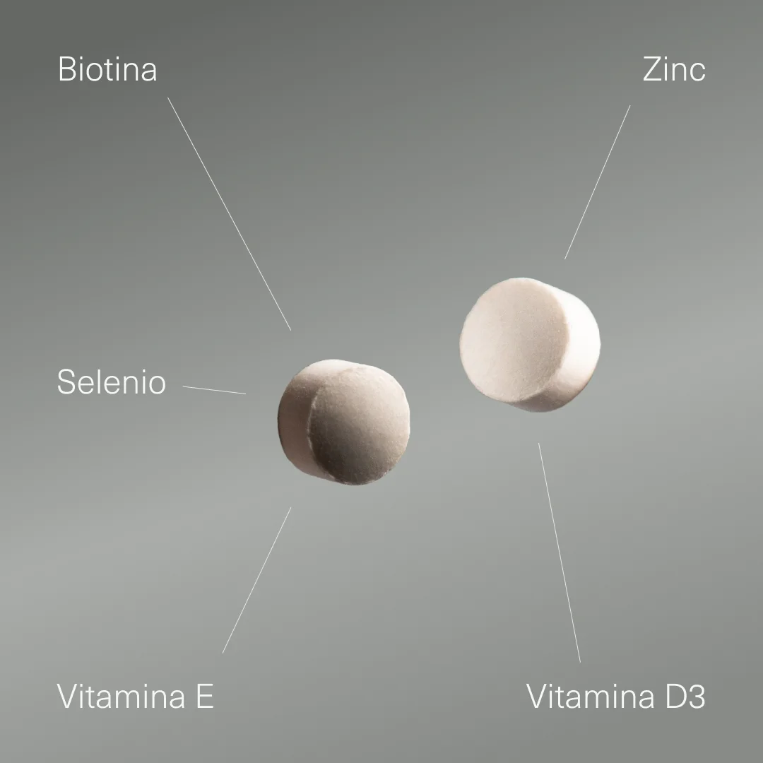 Biotina con Zinc, Selenio, Vitamina D3 y Vitamina E